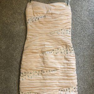 Arden B. Light Pink Formal Mini Dress (M)